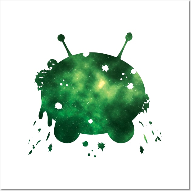 Chookity Minimalist space dust Wall Art by Late Night Cereal Designs